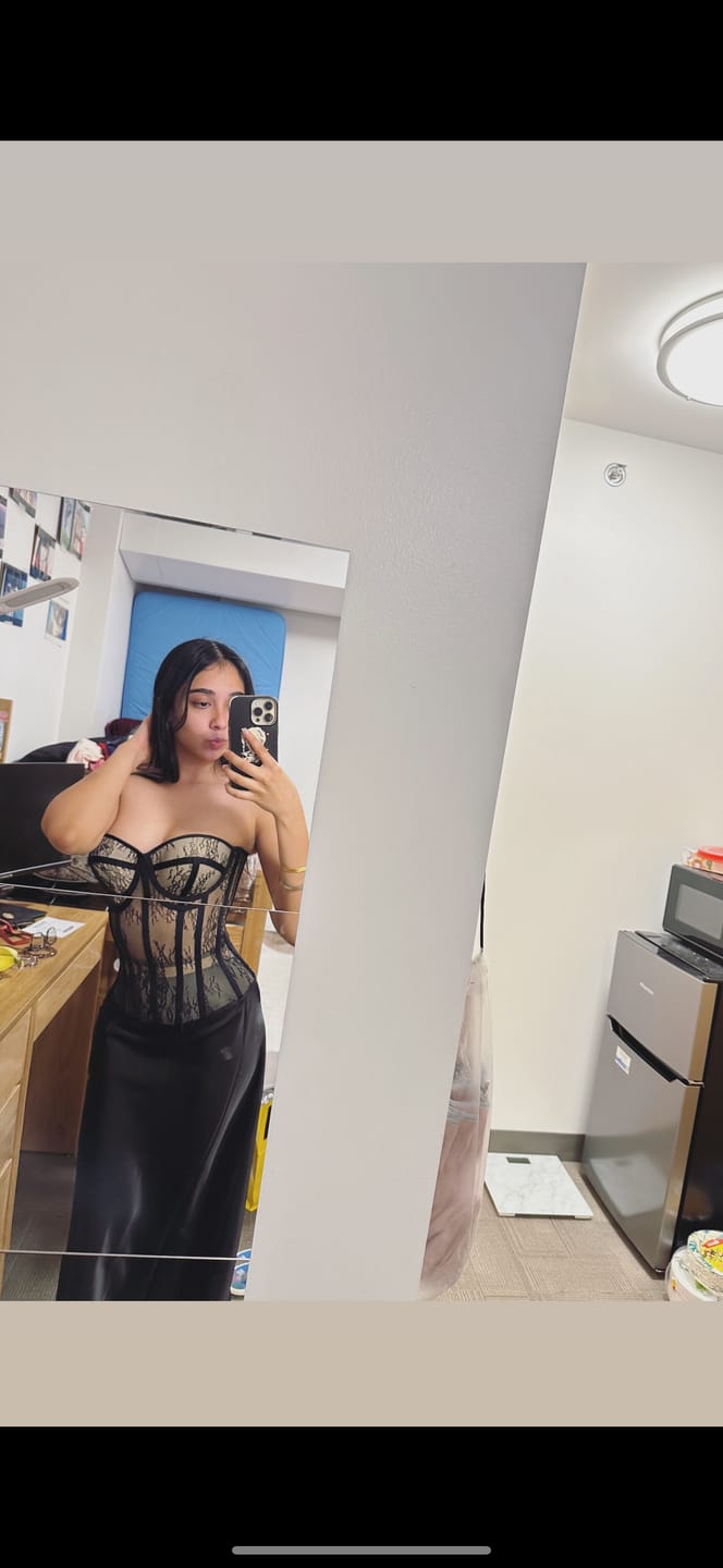 Customer photo review of Olivia corset