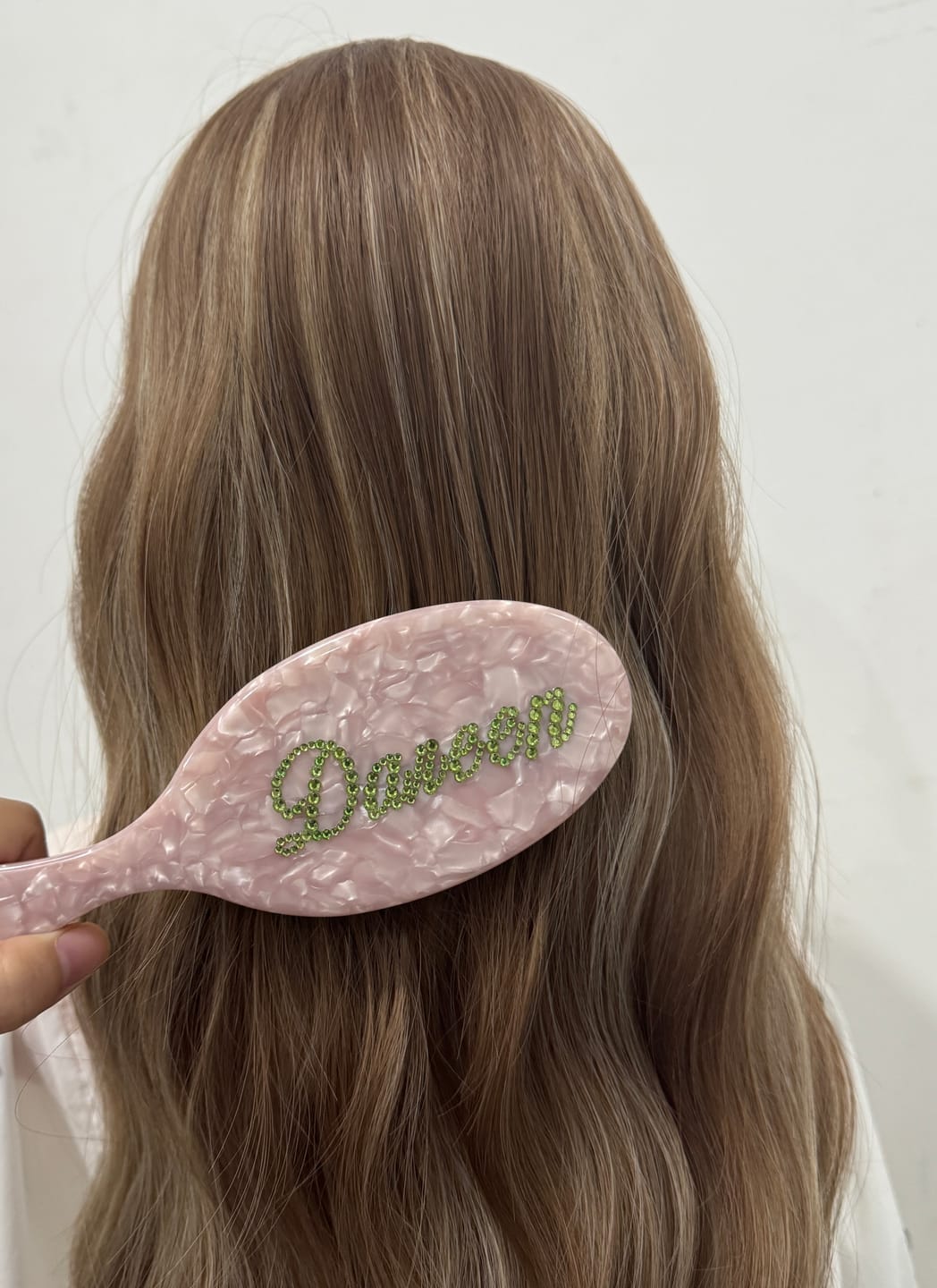 Customer photo review of The Customized Name Air Brush
