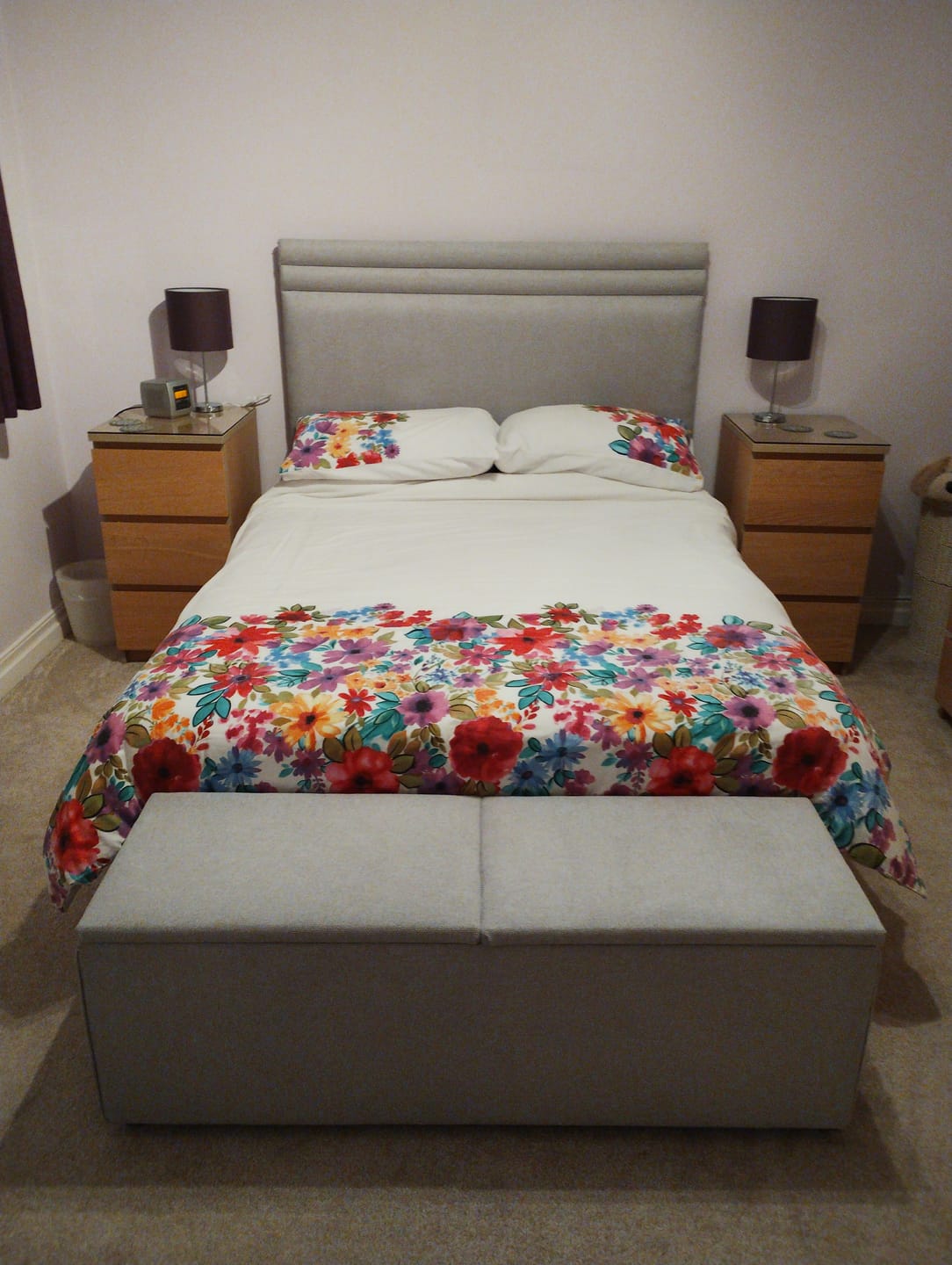 Customer photo review of Plain Chenille Upholstery Fabric