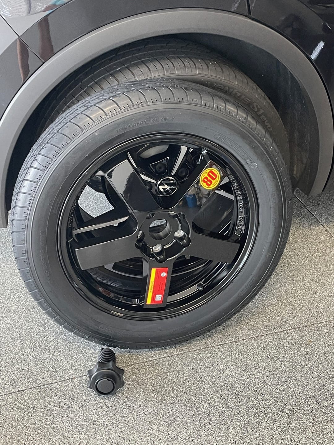 Customer photo review of VW TIGUAN Incl R Models Space Saver Spare Wheel - HUB CENTRIC - Braumach Spare Wheel Kit All Models - 2020-2026