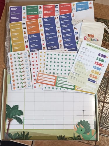 Customer photo review of Magnetische Belohnungstafel