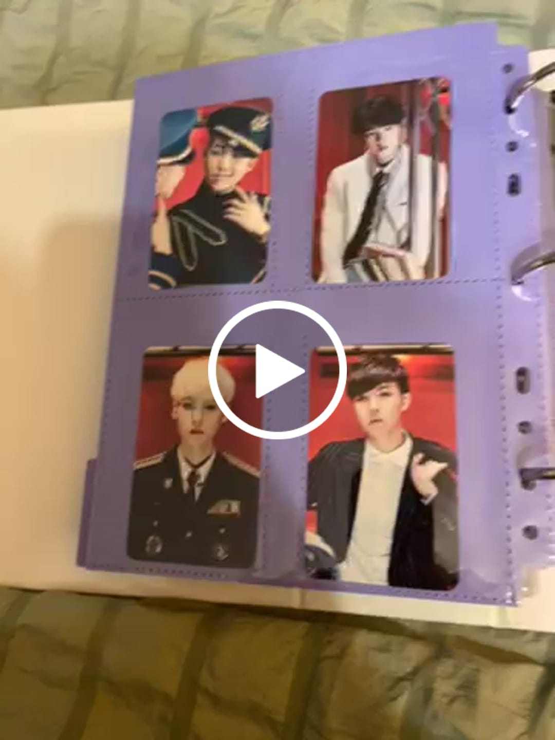 Customer video review of Coloured Custom A5 4-Pocket Pages - Standard Photocard