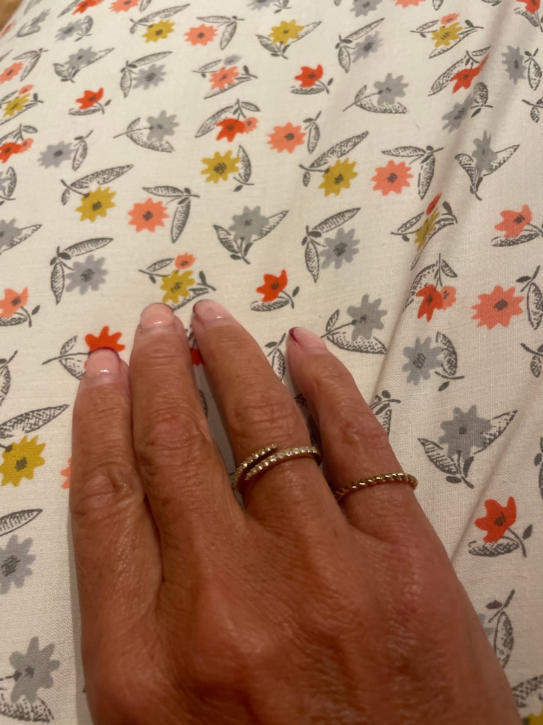 Customer photo review of CZ Wrap Ring