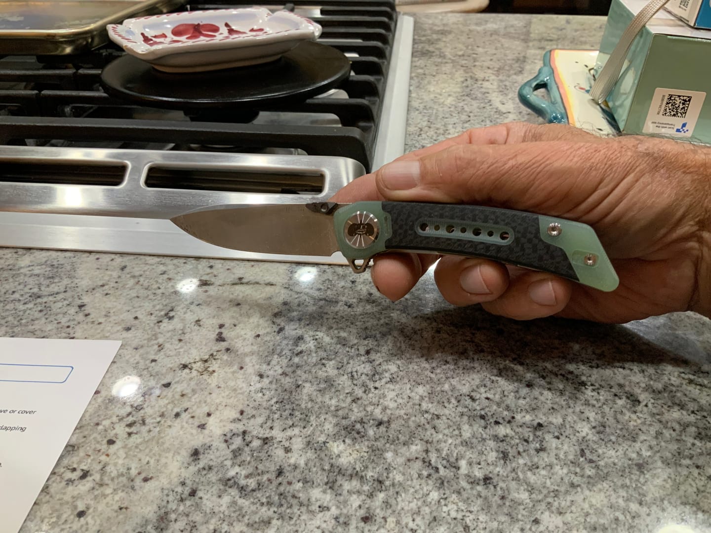 Customer photo review of EDC 7'' Pocket Knife