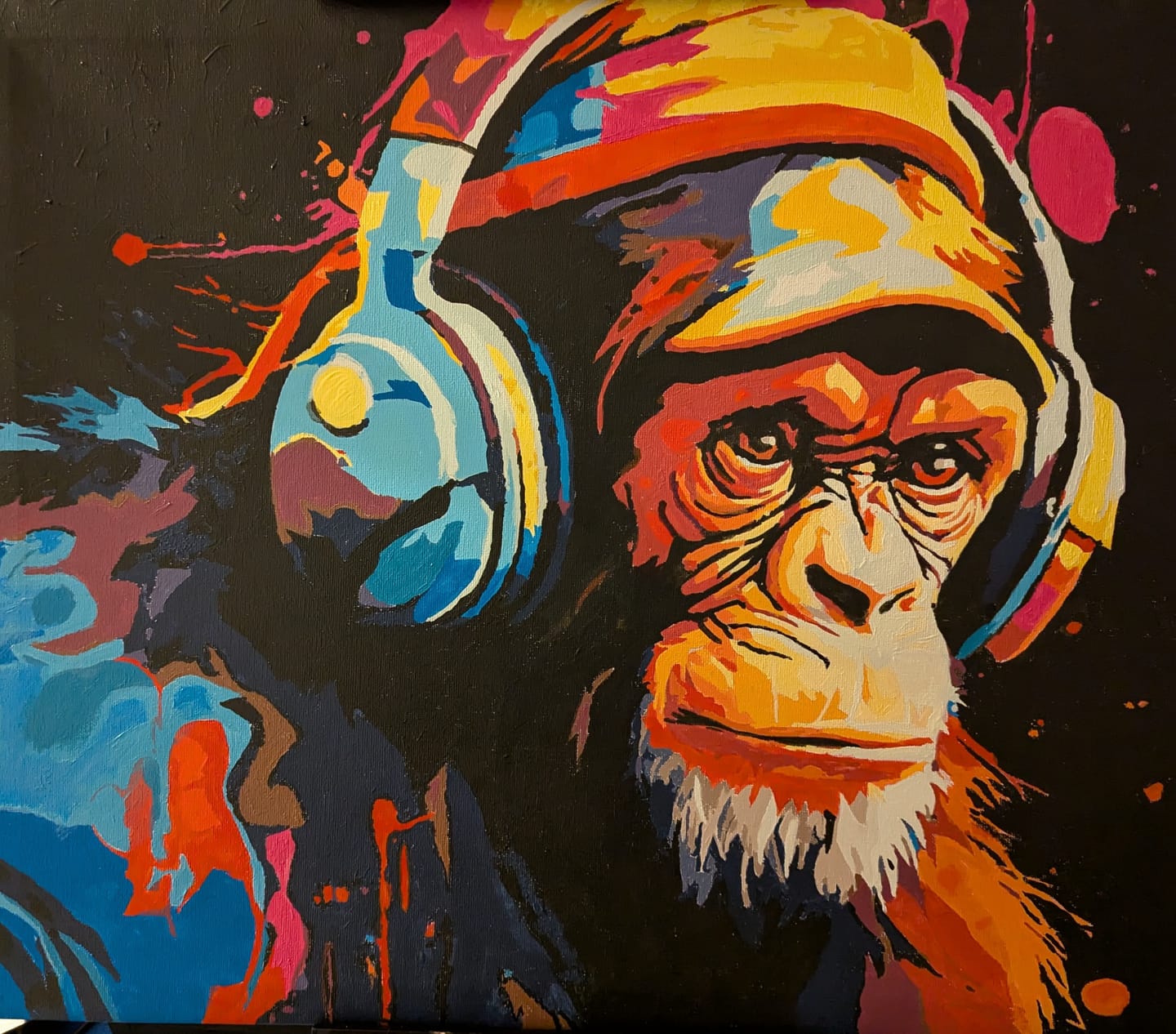 Customer photo review of Hip Hop Chimp