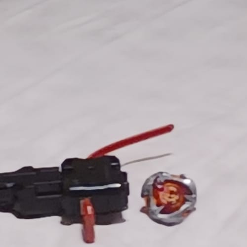 Customer photo review of Takara Tomy Beyblade  UX-02 Hells Hammer Starter Set