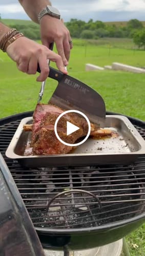 Customer video review of Add a knife sheath to your order?