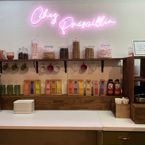 Customer photo review of Custom Made Neon Signs Bring Your Imagination to Life