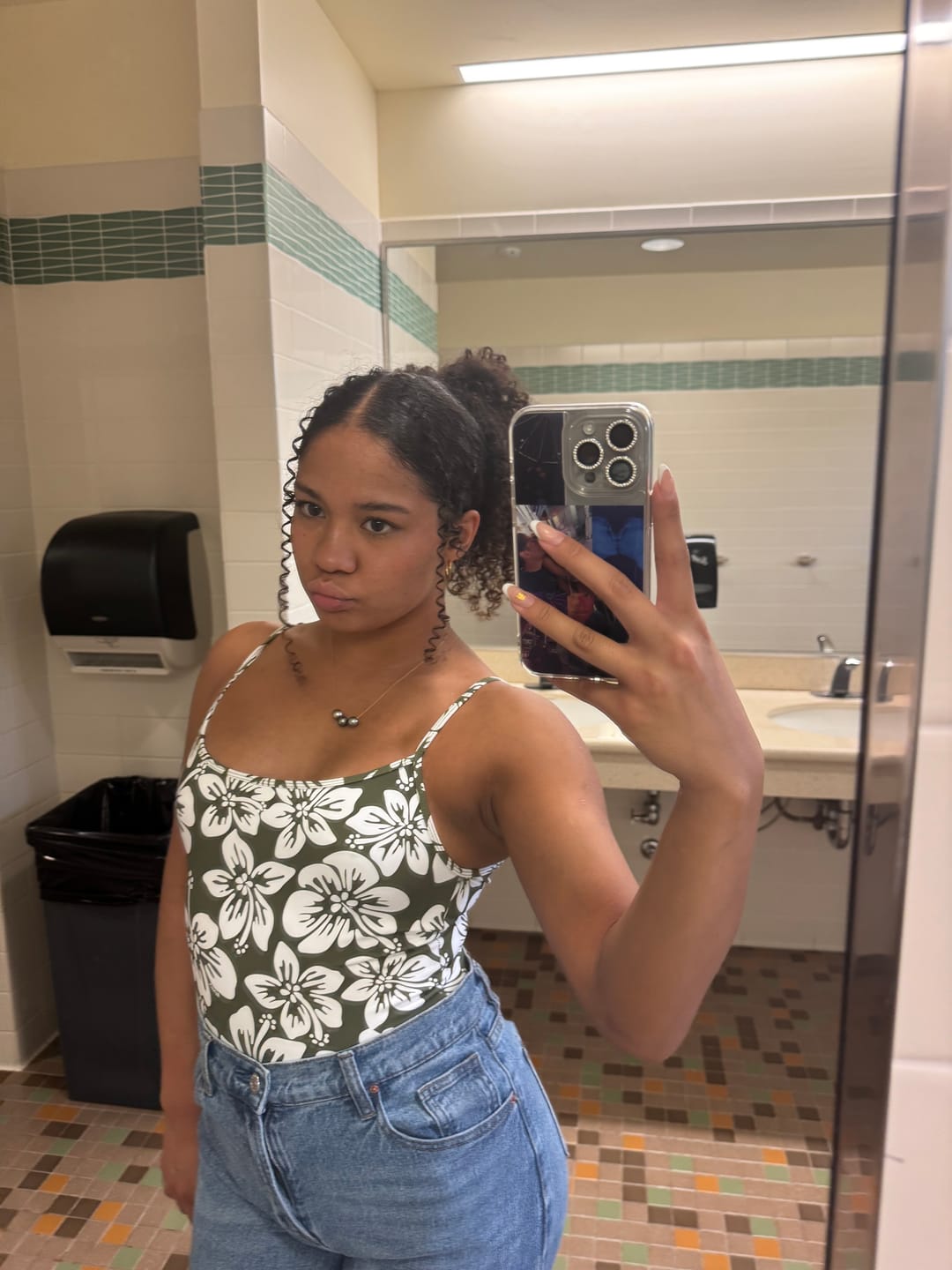 Customer photo review of 3" Active Romper - Black
