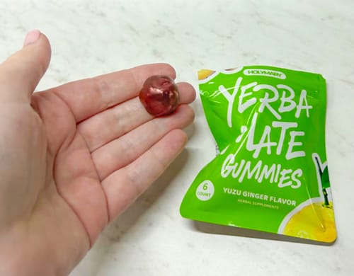 Customer photo review of Yerba Mate Gummies