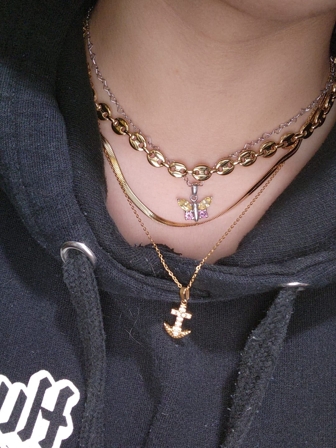Customer photo review of Puffy Coffee Bean Chain