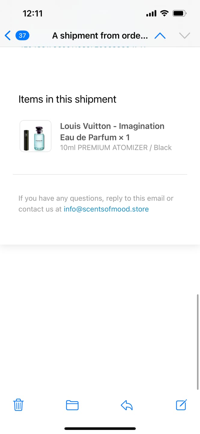 Customer photo review of Louis Vuitton - Imagination Eau de Parfum