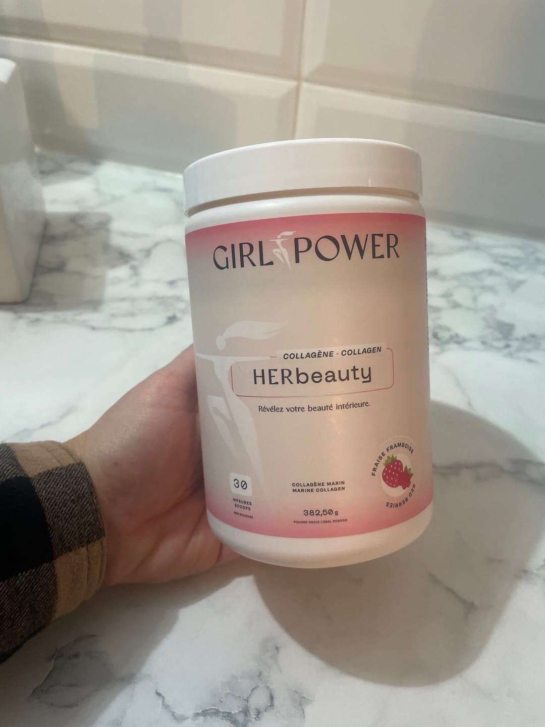 Customer photo review of Girl Power - HERbeauty Collagène 30 portions