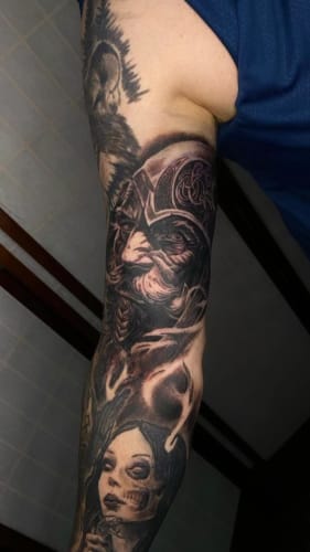 Customer photo review of TattooNumbx Numbing Cream
