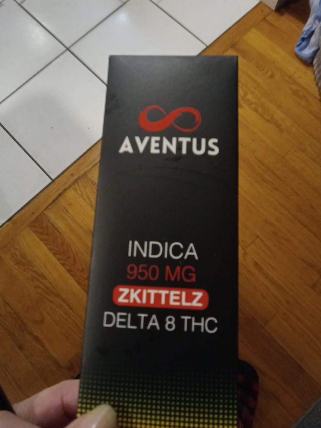 Customer photo review of Delta 8 Zkittelz Disposable Vape