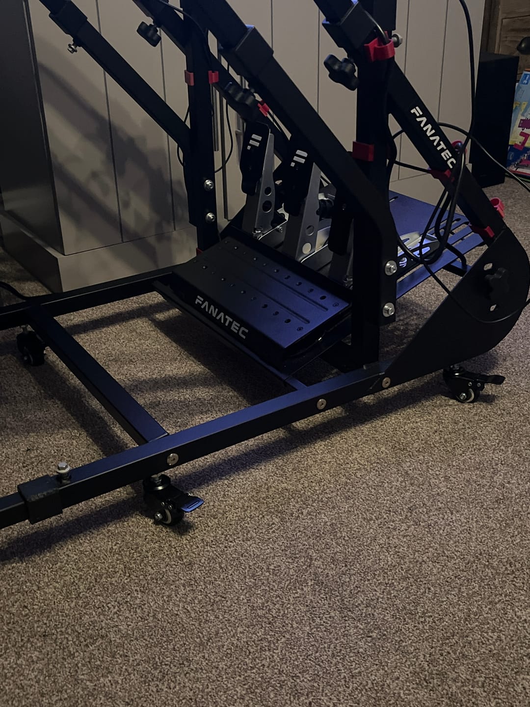 Customer photo review of Sim Racing Caster Wheels