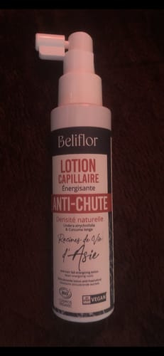 Customer photo review of Lotion Capillaire Anti-Chute