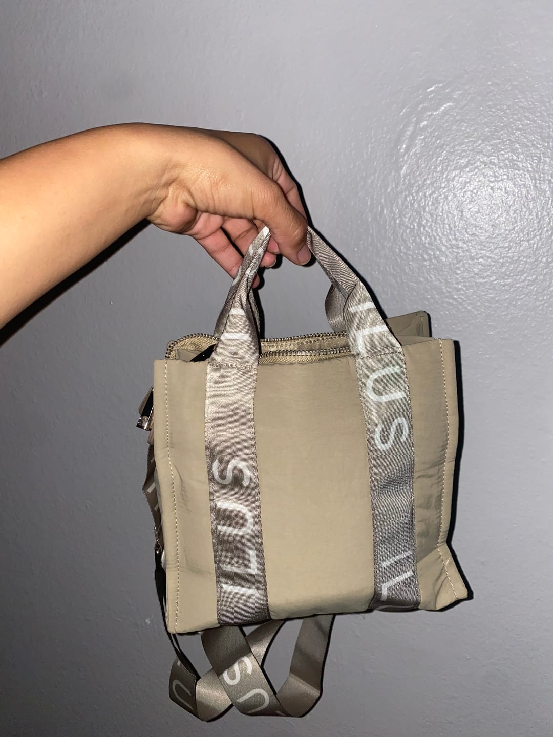 Customer photo review of UNRIVALED SMALL TOTE BAG