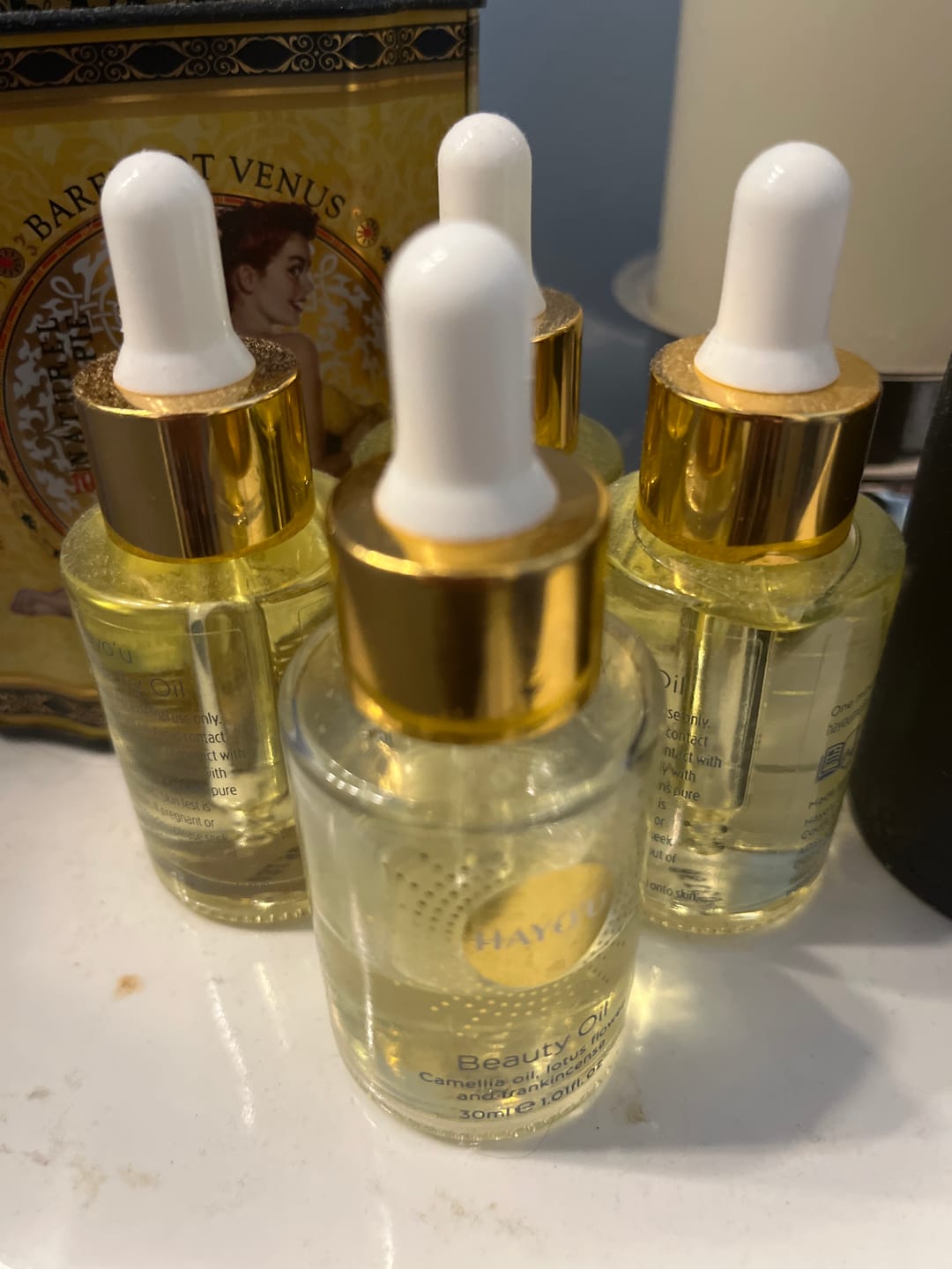 Customer photo review of Hayo’u Beauty Face Oil