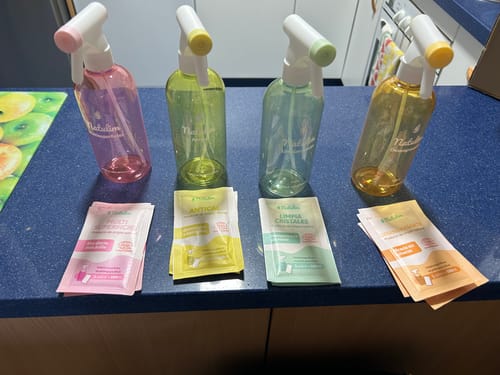 Customer photo review of Eco-Tiras de Detergente 40 lavados Natulim