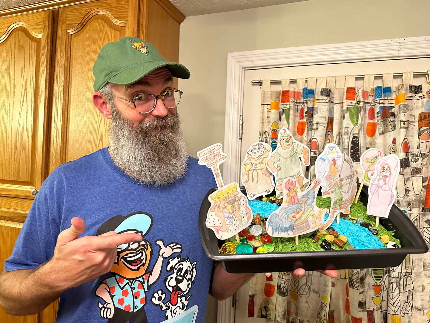 Customer photo review of Disney's Robin Hood "The Outlaw of Nottingham" – Dad Hat
