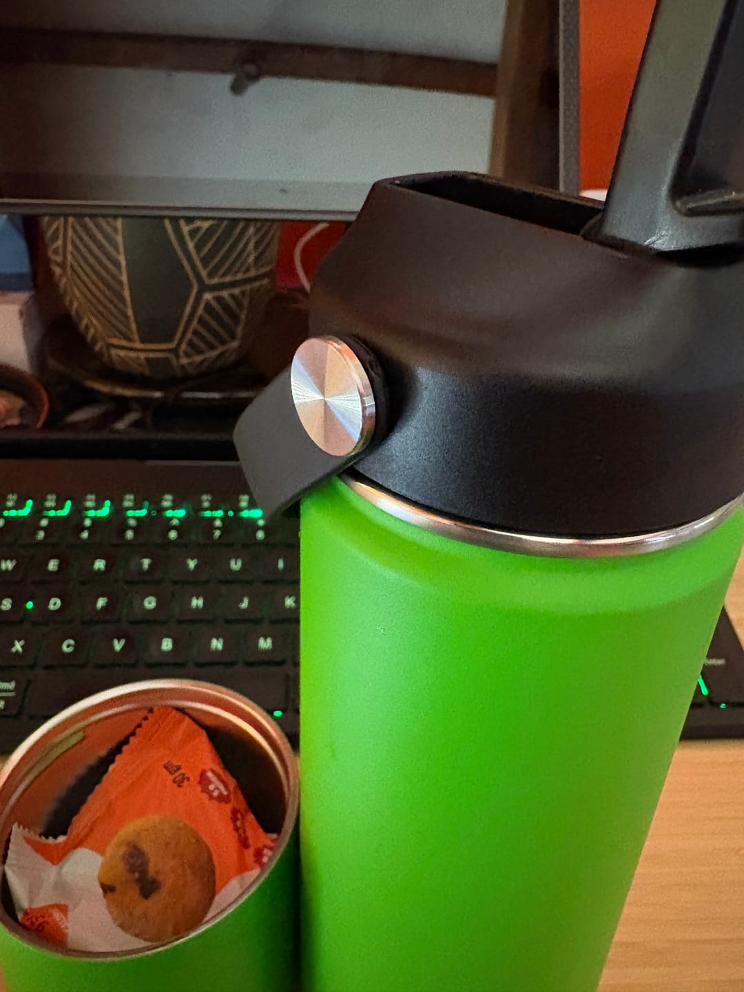 Customer photo review of Smooshie Bottle - Kiwi