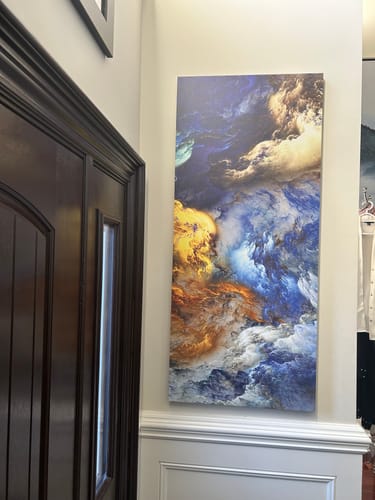 Customer photo review of 'Faith' Framed Canvas
