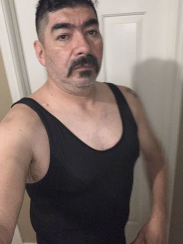 Customer photo review of Men's Tummy Control Total Body Shaping Tank Top | Buy 1 Get 1 FREE