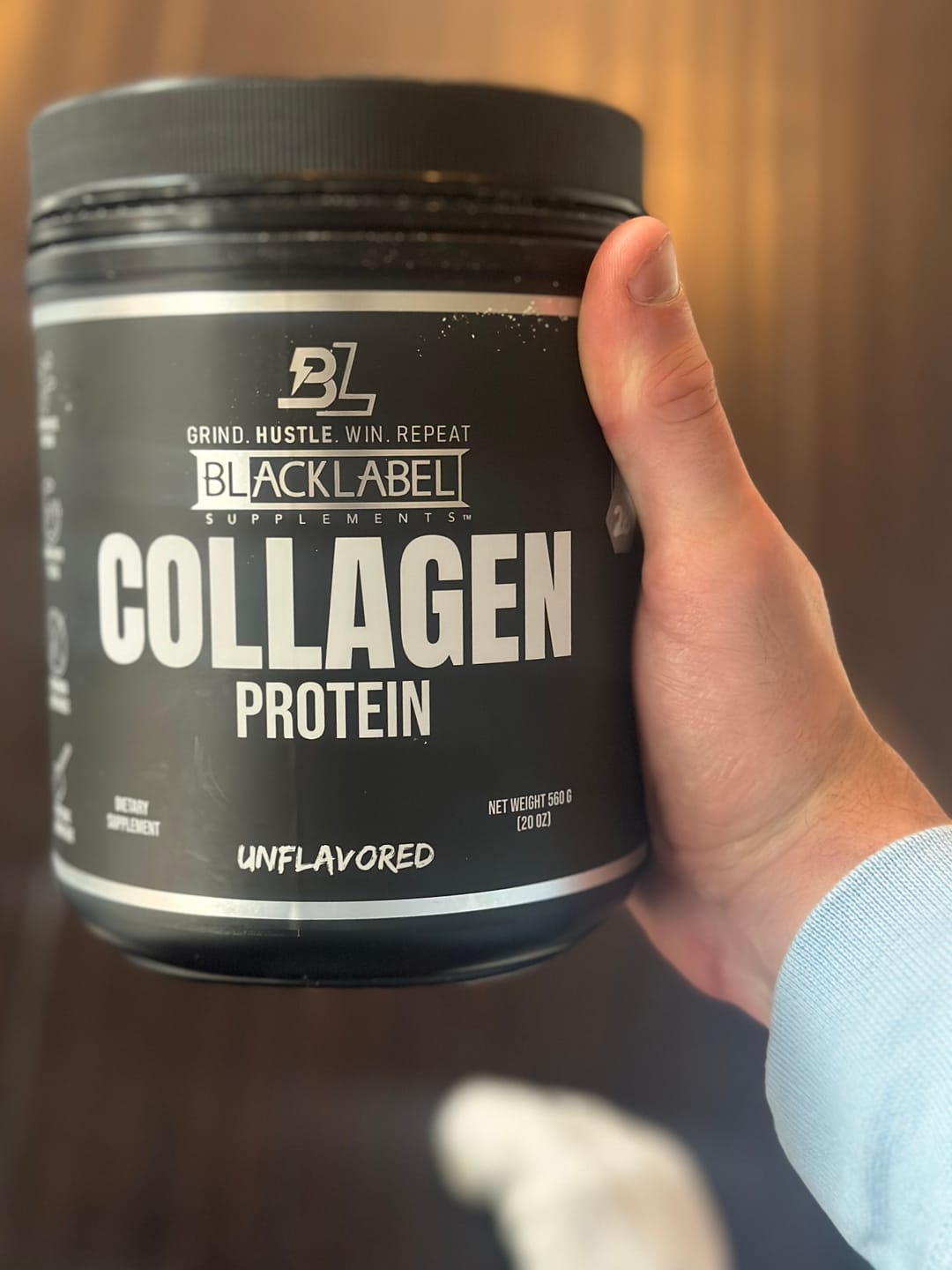 Customer photo review of COLLAGEN PROTEIN