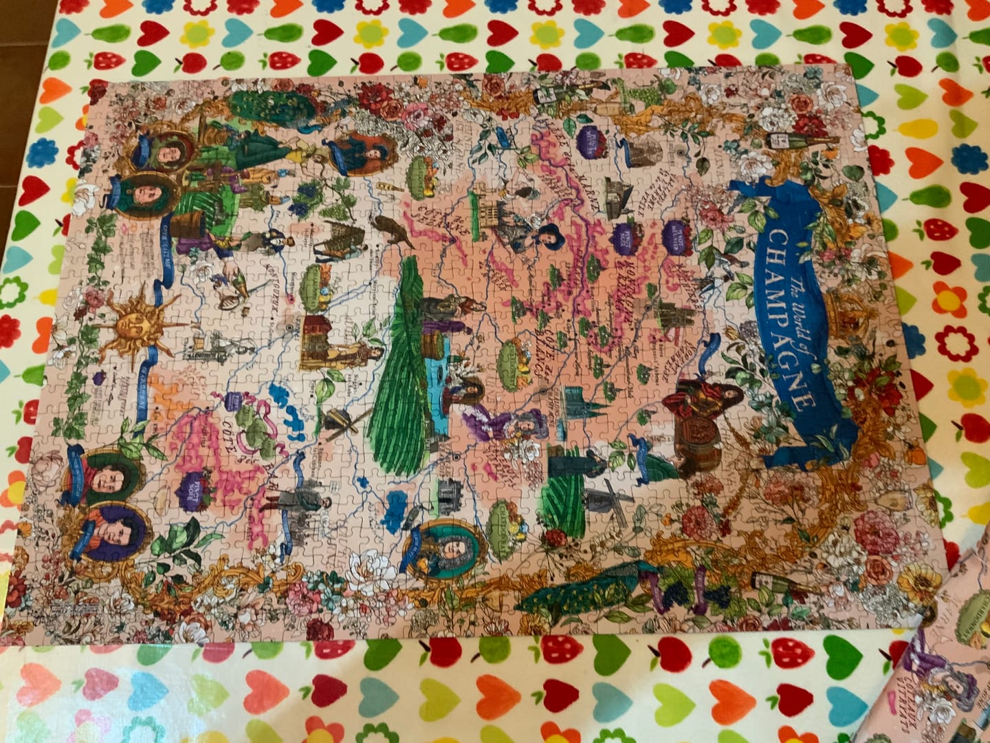 Customer photo review of Wine Puzzle - Champagne