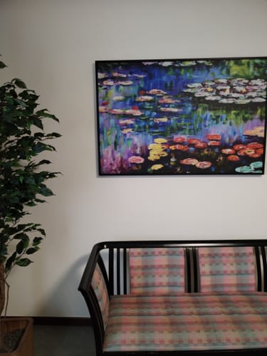 Customer photo review of Ninfee dello Stagno a Giverny - Claude Monet