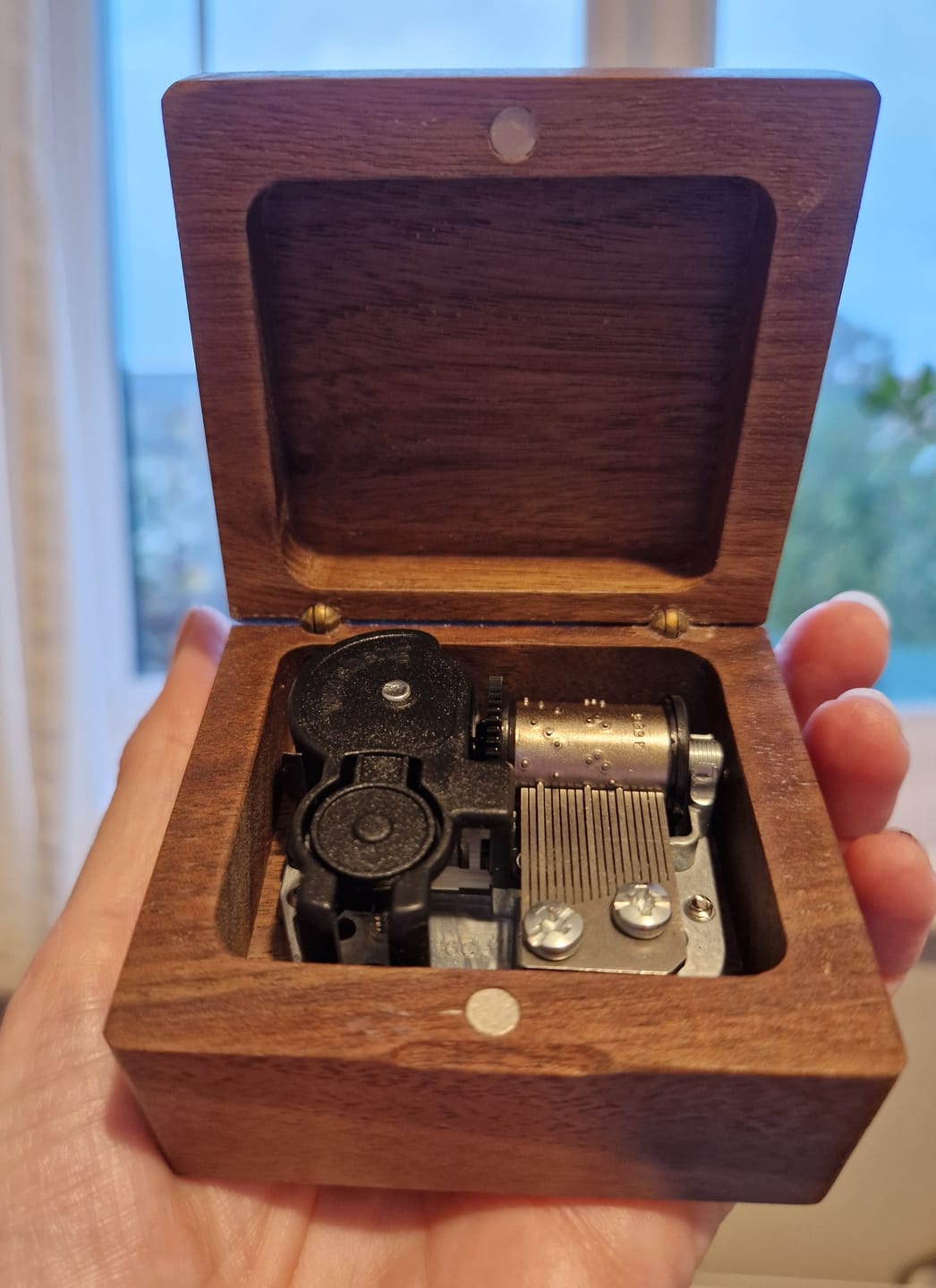 Customer photo review of Wind-up Music Box