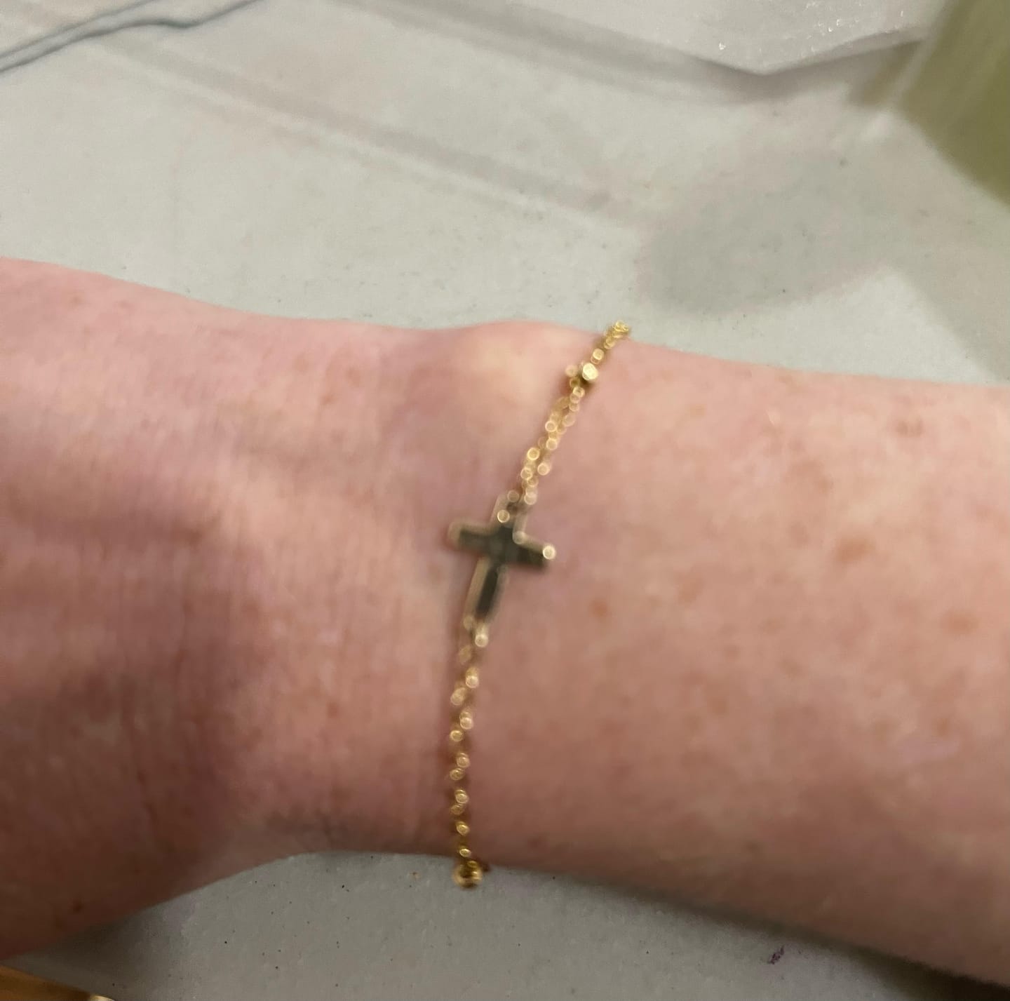 Customer photo review of Permanent Jewelry Appointment