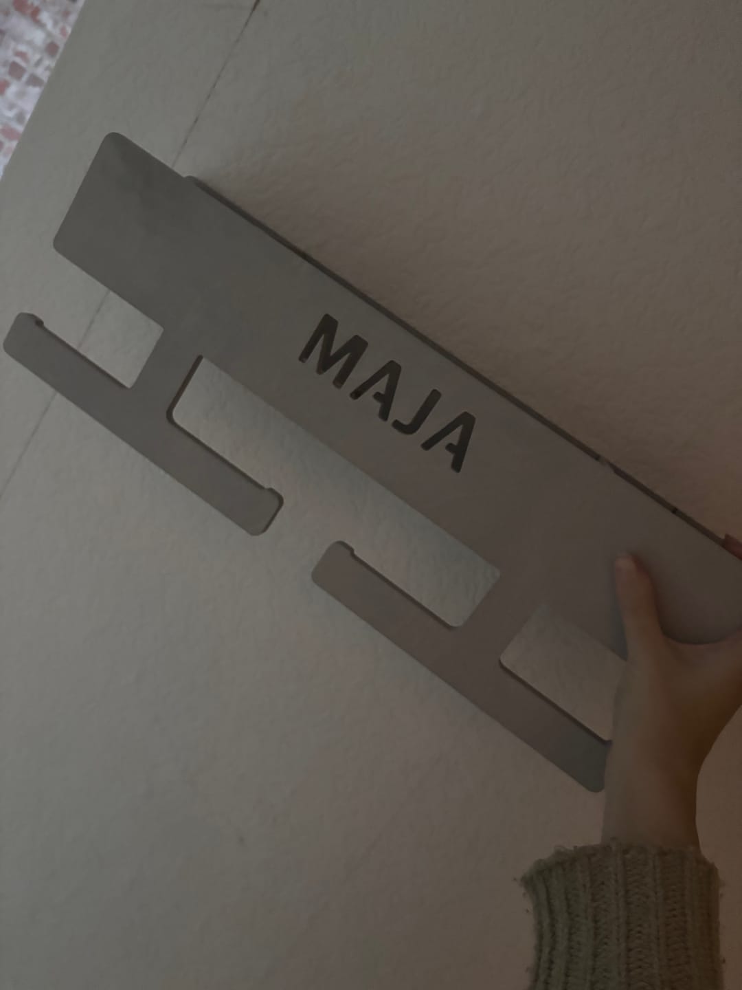 Customer photo review of PERSONALISIERUNG: Hundegarderobe XL