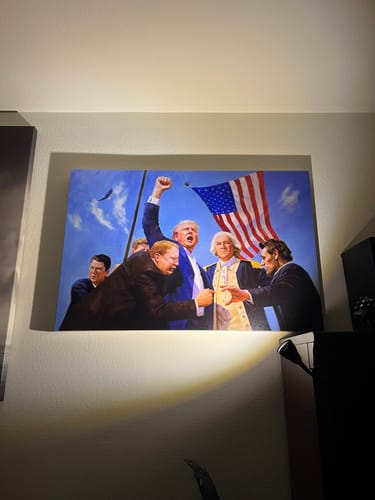 Customer photo review of United We Stand - Print