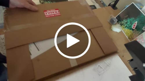 Customer video review of 9x12 Giclee Fine Art Prints