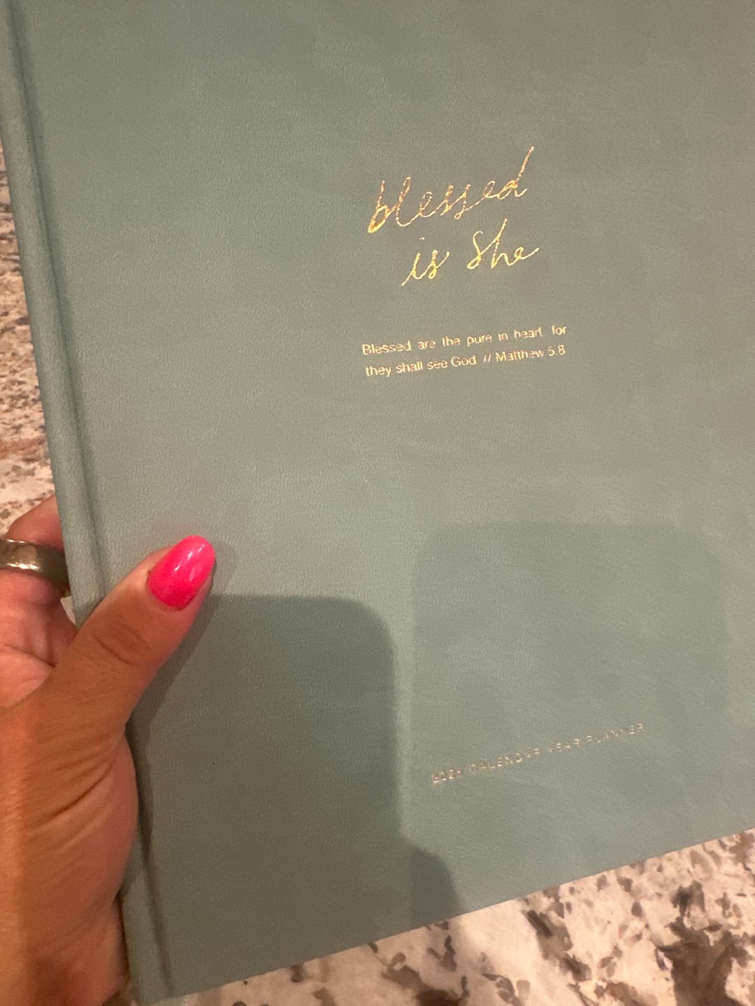 Customer photo review of 2025 Calendar Year Catholic Liturgical Planner // Big Layout (*PRE-ORDER*)