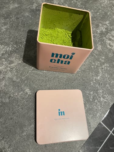 Customer photo review of Latte Grade Matcha 100g