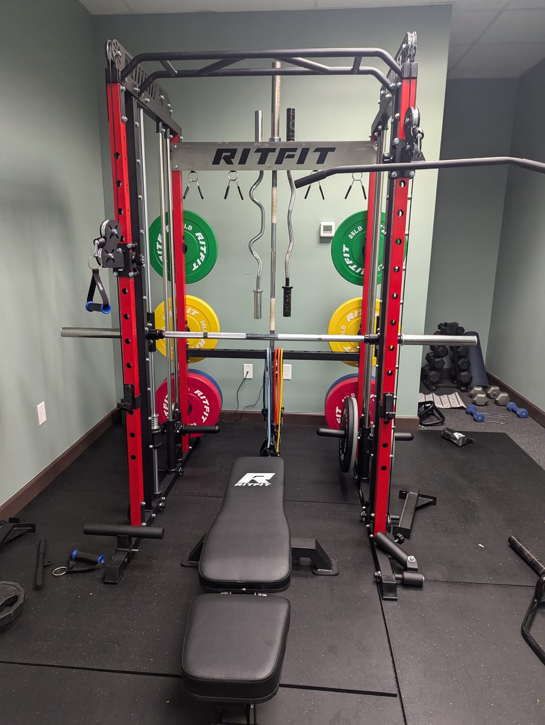 Customer photo review of RitFit PPC03 1000lbs Power Cage with Smooth Cable System