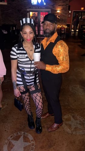 Customer photo review of Barry.Wang Buttoned Down Shirt Floral Fire Orange Men's Silk Shirt