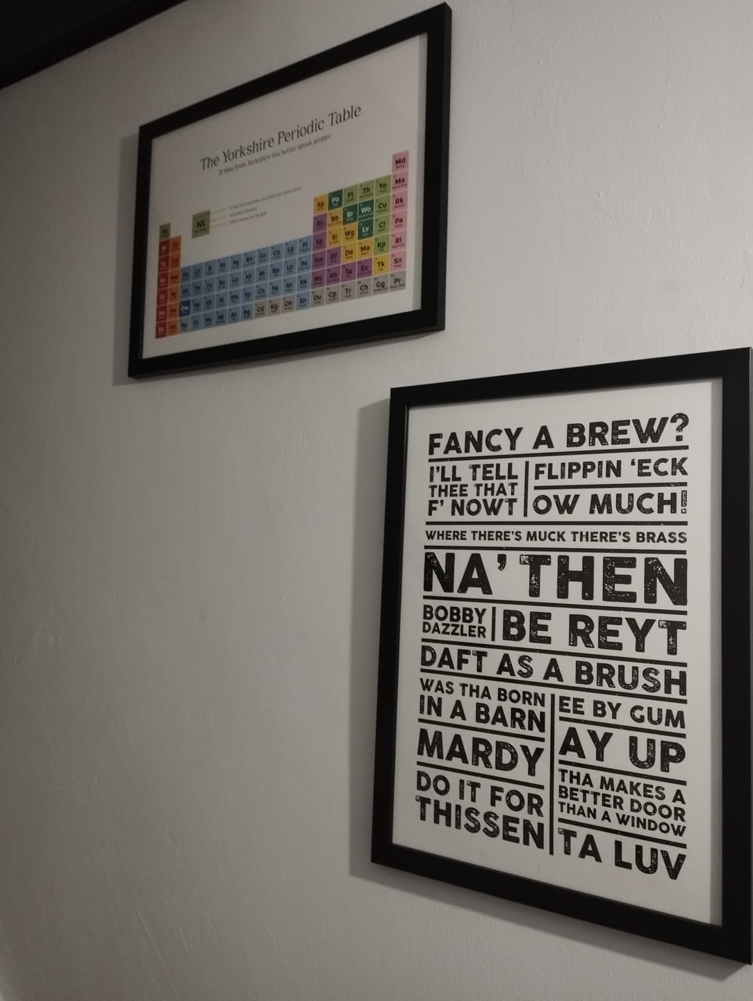 Customer photo review of Yorkshire Sayings - Print