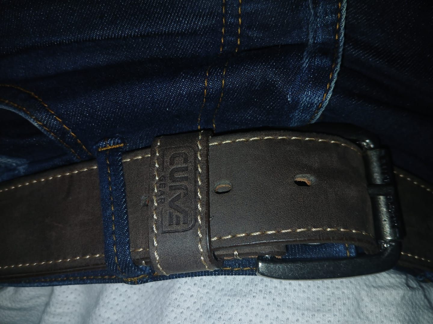 Customer photo review of 40MM Belt Brown