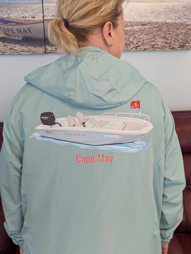 Customer photo review of Lightweight Windbreaker - Pullover/Half-Zip