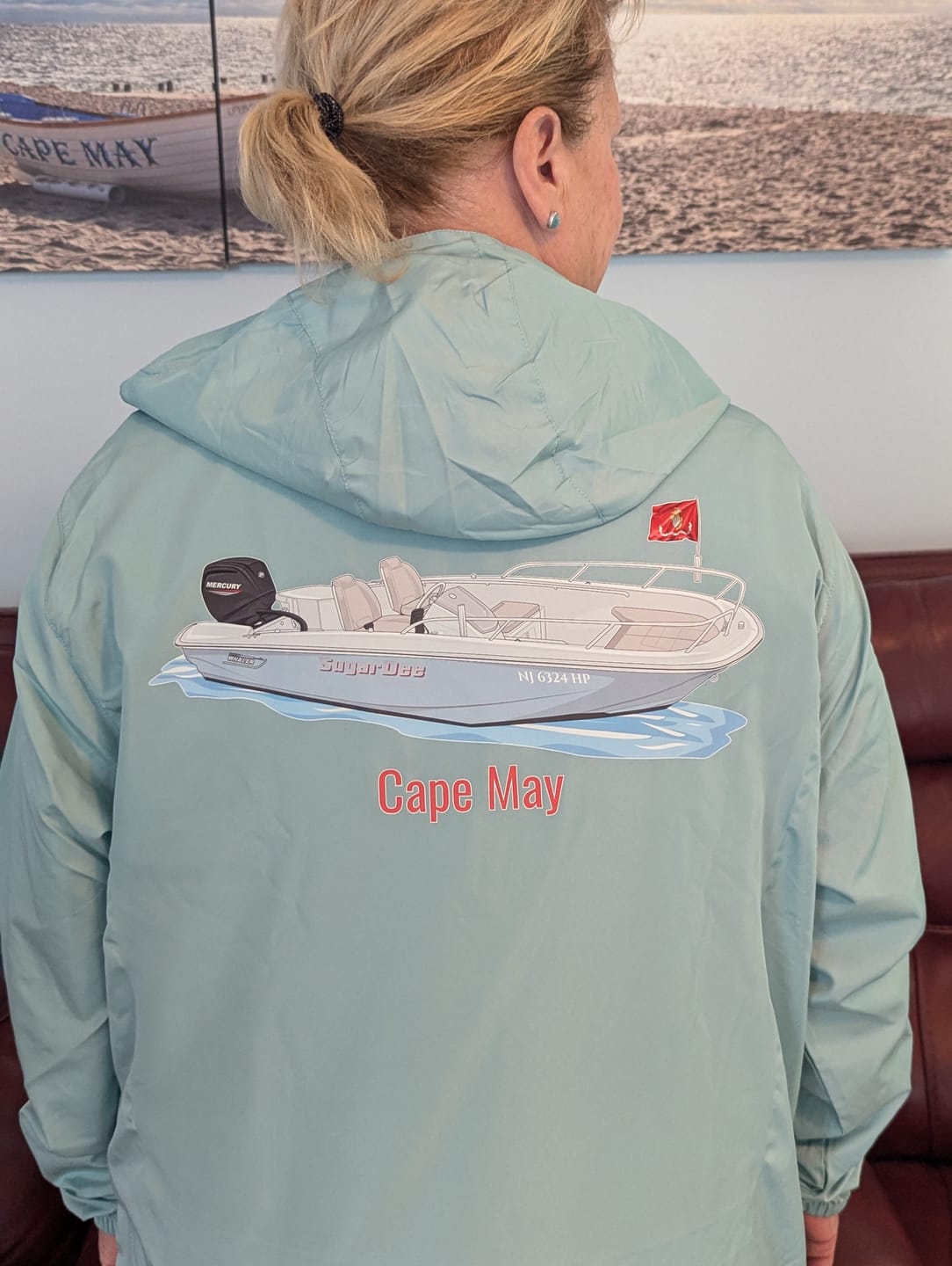 Customer photo review of Lightweight Windbreaker - Pullover/Half-Zip