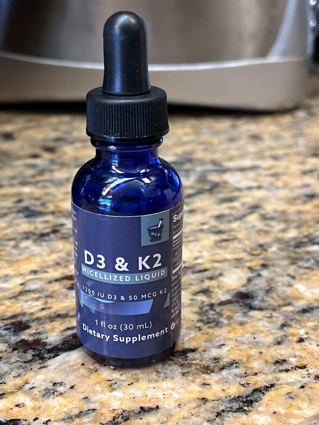 Customer photo review of D3 & K2 Micellized Liquid