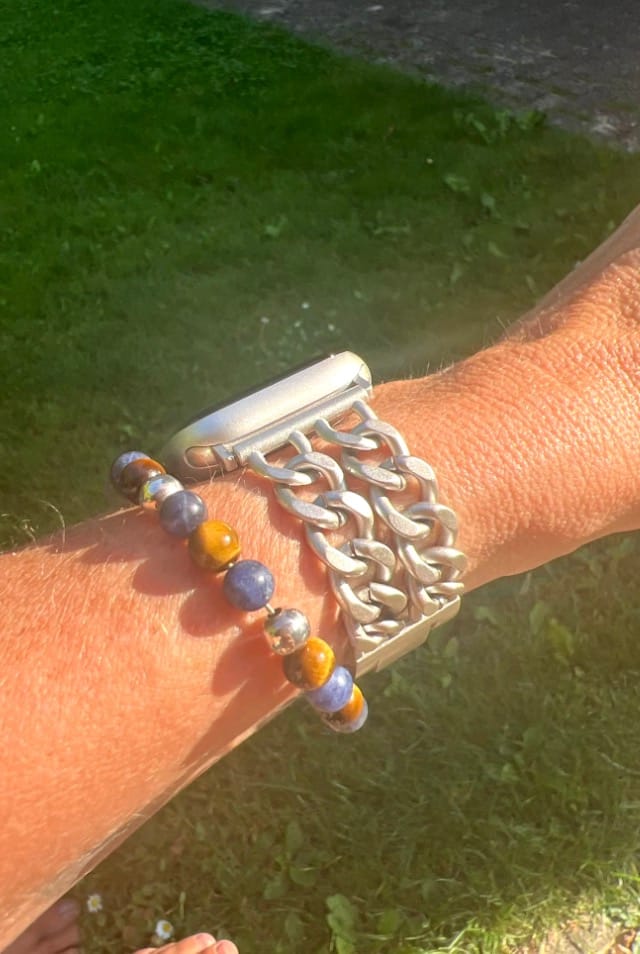 Customer photo review of Apple Watch Metallarmband "Josefin"