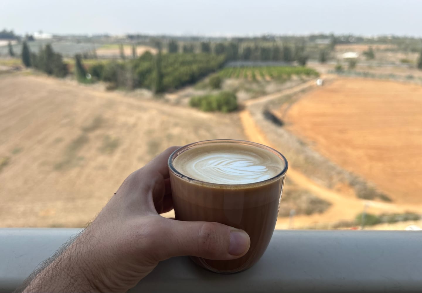 Customer photo review of כוס זכוכית | פסים