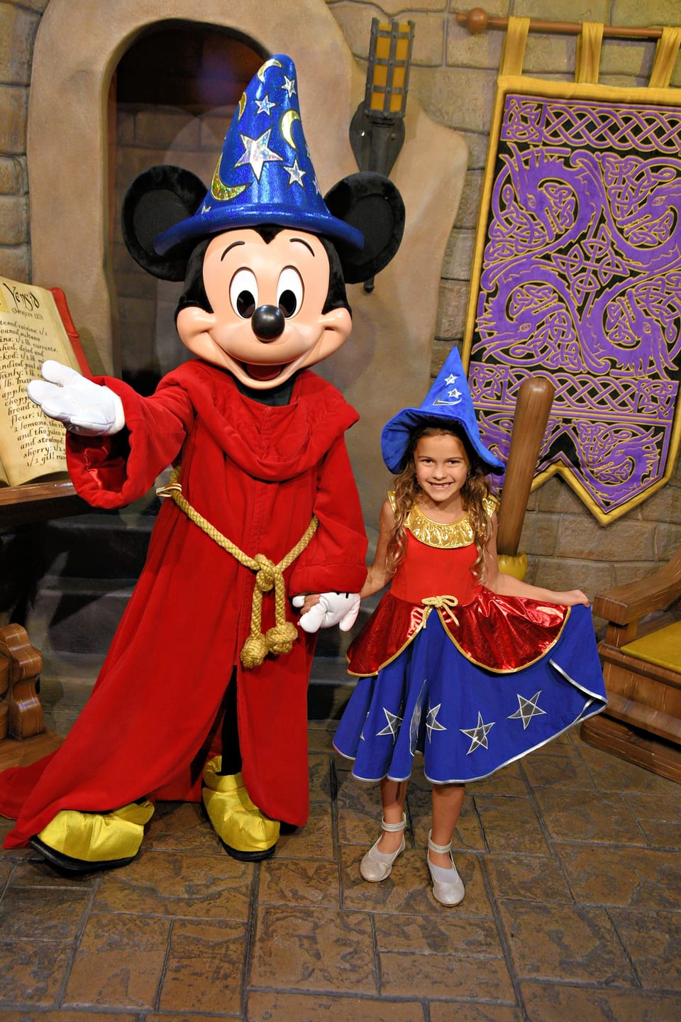 Customer photo review of Sorcerer Mouse Twirl Dress and Hat