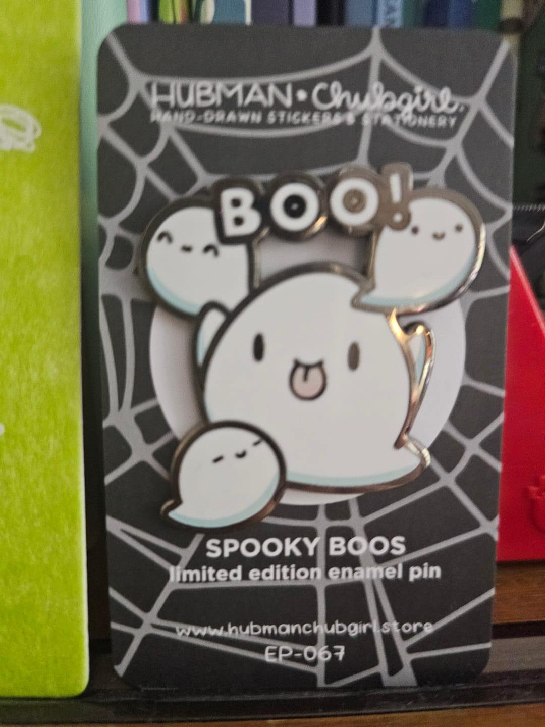 Customer photo review of Spooky Boos Pin