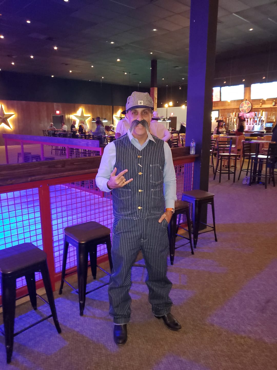 Customer photo review of 1920s Wabash Railway Work Pants